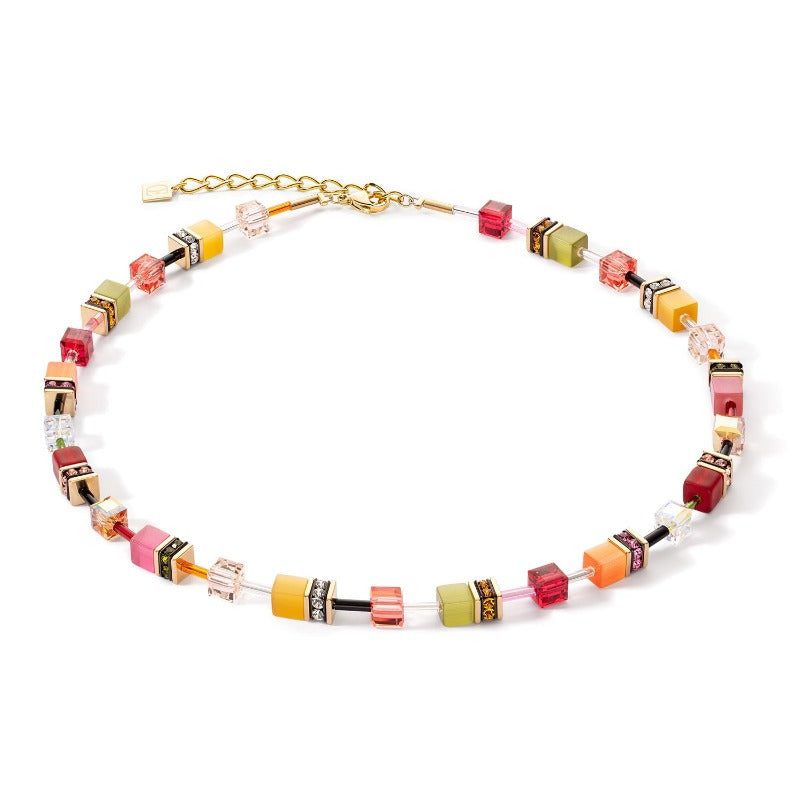 Coeur de Lion Geocube Necklace Indian Summer 2838/10-1585 Coeur de Lion