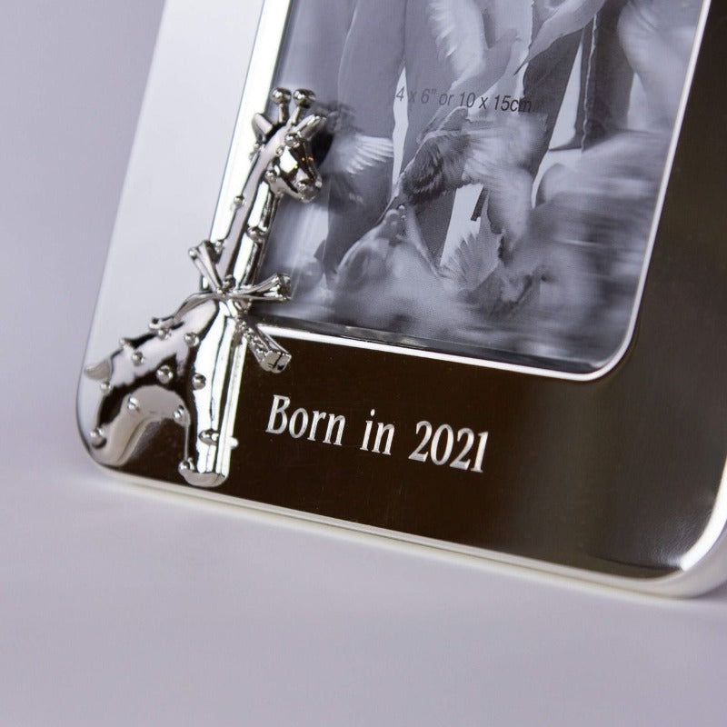 silver plated photo frame Carathea jewellers