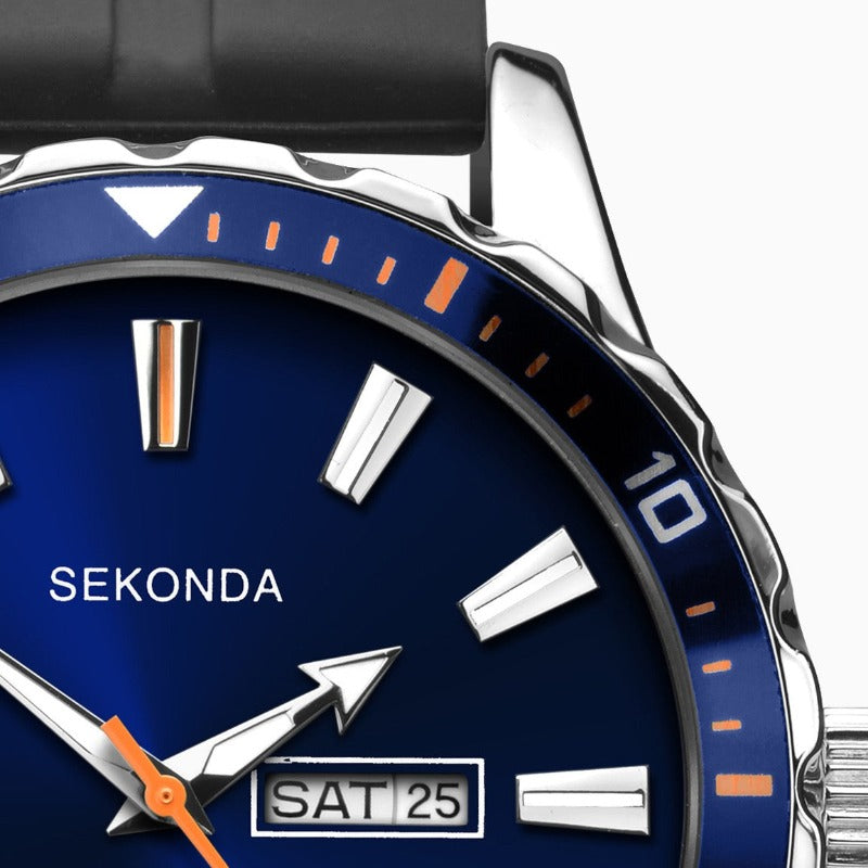 Men's Sekonda Watch with Rubber Strap (1350) Watches Sekonda