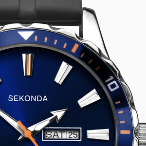 Men's Sekonda Watch with Rubber Strap (1350) Watches Sekonda 