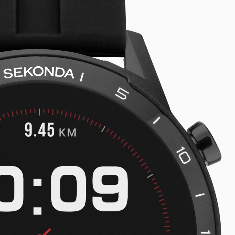 Sekonda Men's Active Smartwatch in black Smartwatches Carathea