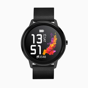 Sekonda Unisex Black Smartwatch with mesh strap Smartwatches Carathea