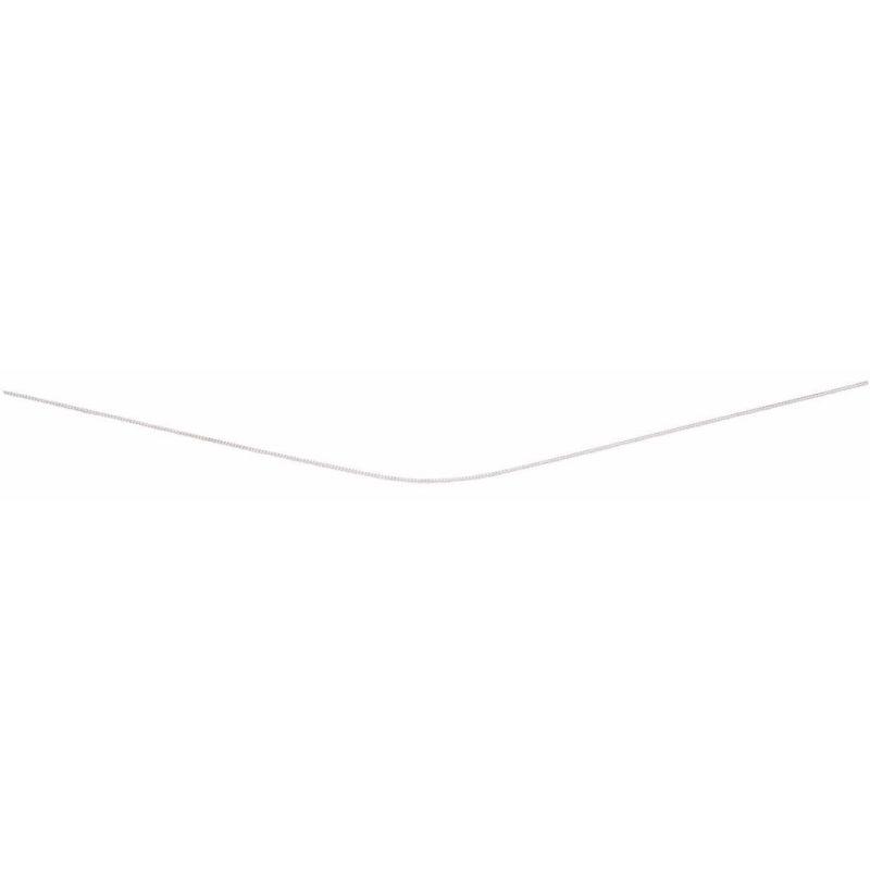 Silver 16-18" Adjustable Curb Chain Chains carathea