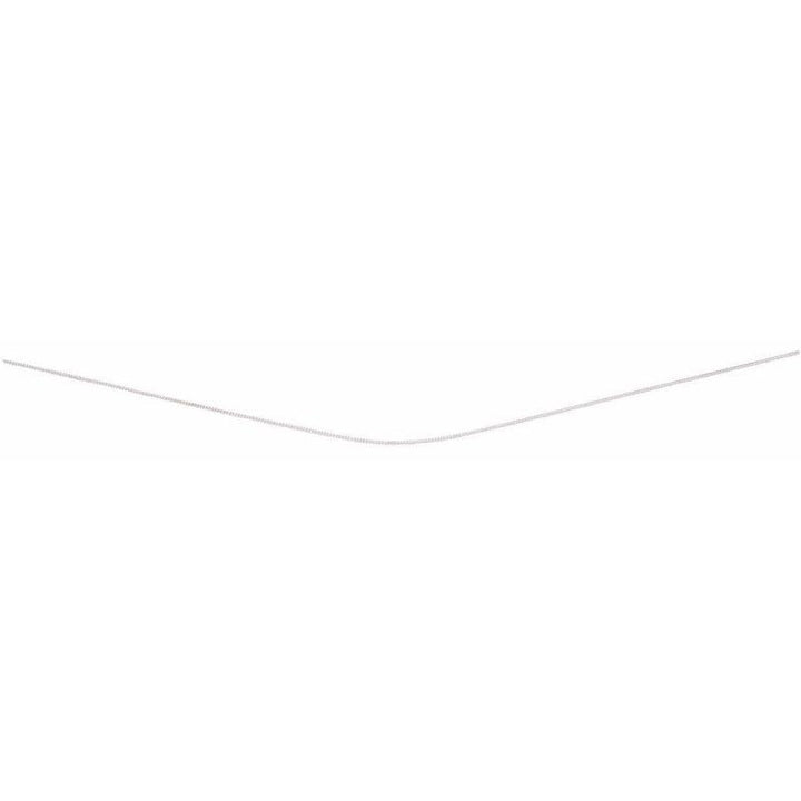 Silver 16-18" Adjustable Curb Chain Chains carathea