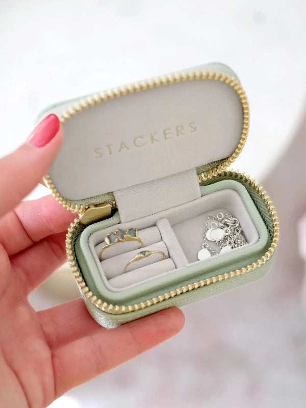 Stackers zipped petite jewellery case Carathea jewellers